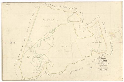 Lusigny-sur-Ouche - Section A4 - 3 P PLAN 357/6