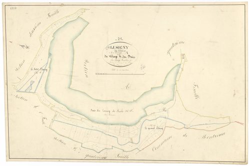 Lusigny-sur-Ouche - Section A5 - 3 P PLAN 357/7