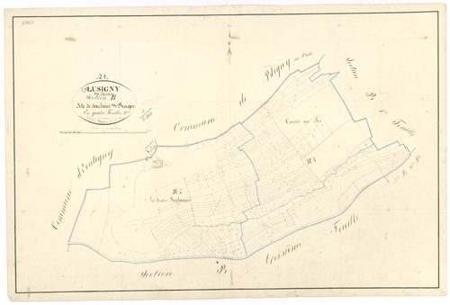 Lusigny-sur-Ouche - Section B2 - 3 P PLAN 357/10