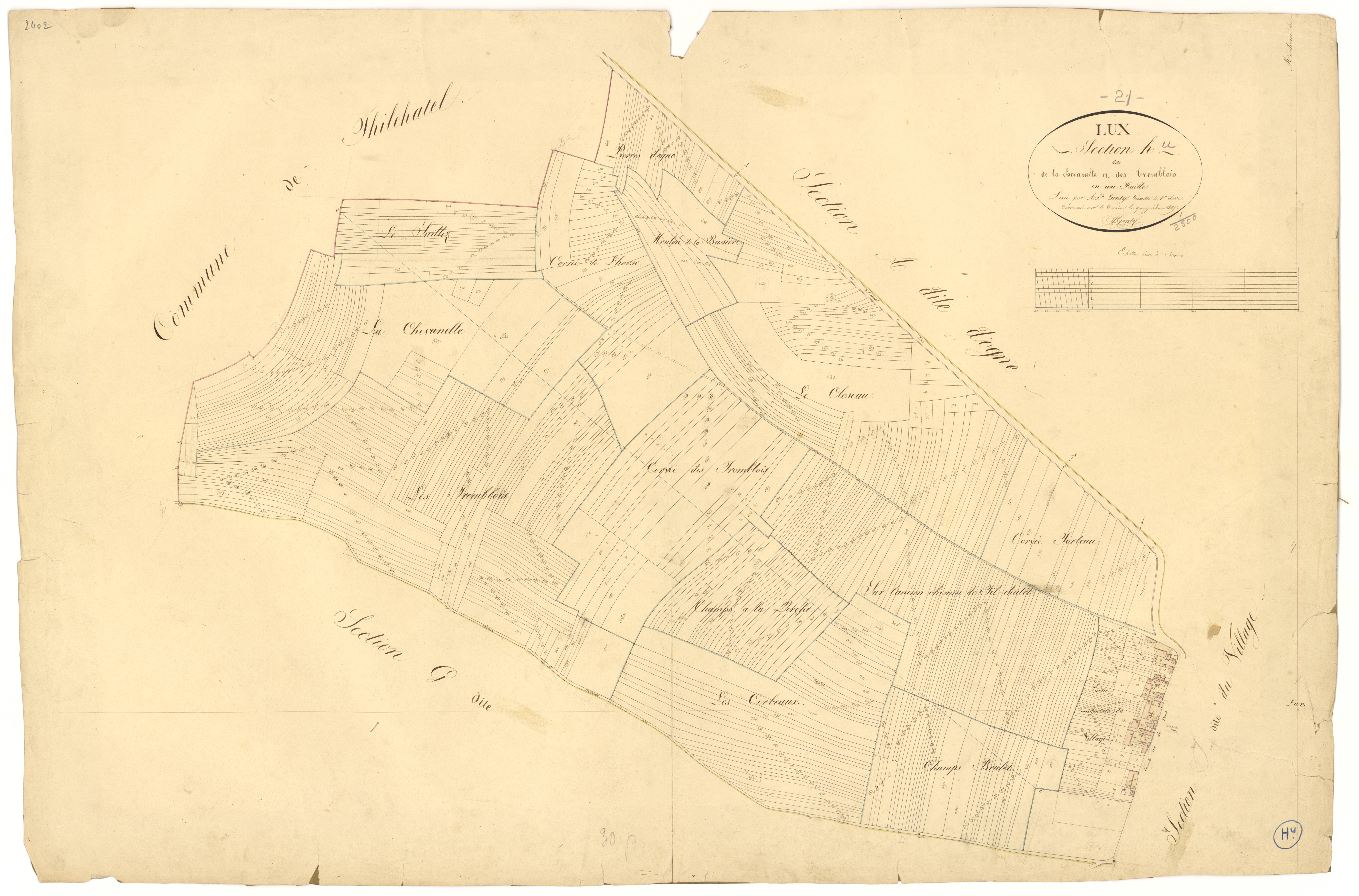 Lux - Section H - 3 P PLAN 358/12