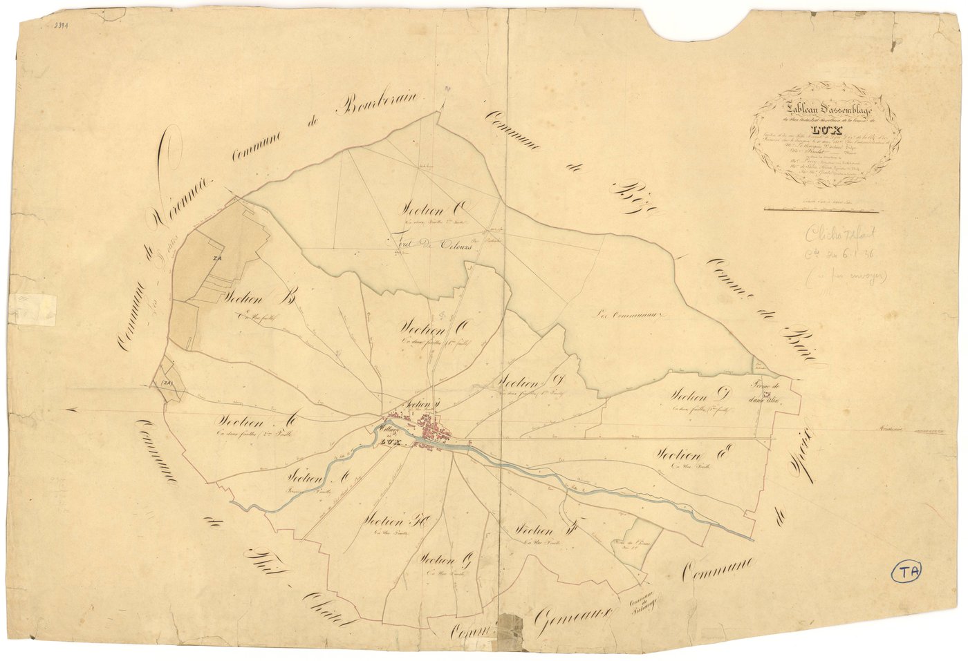 Lux - Tableau d'assemblage - 3 P PLAN 358/1