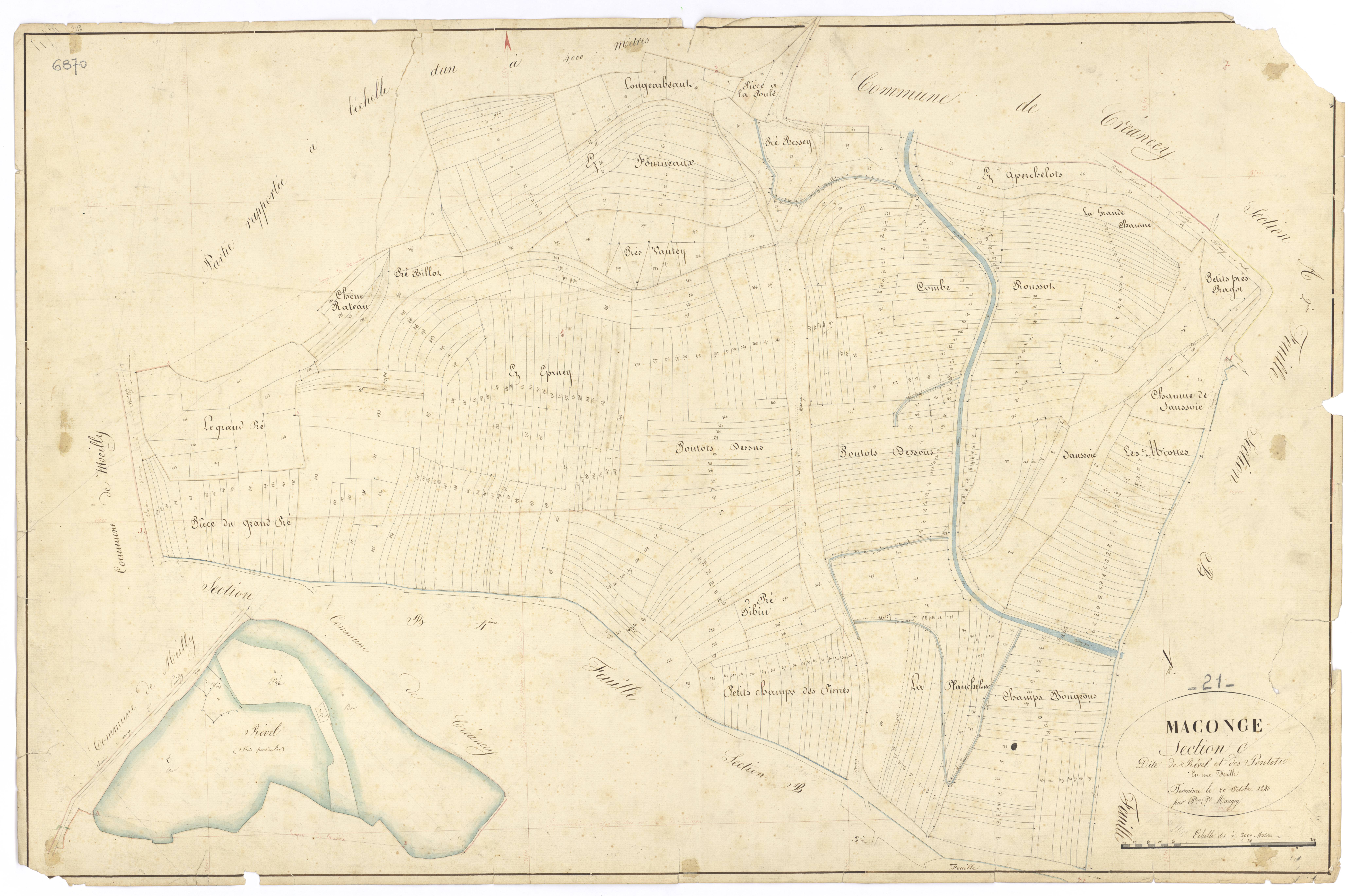 Maconge - Section C - 3 P PLAN 359/8