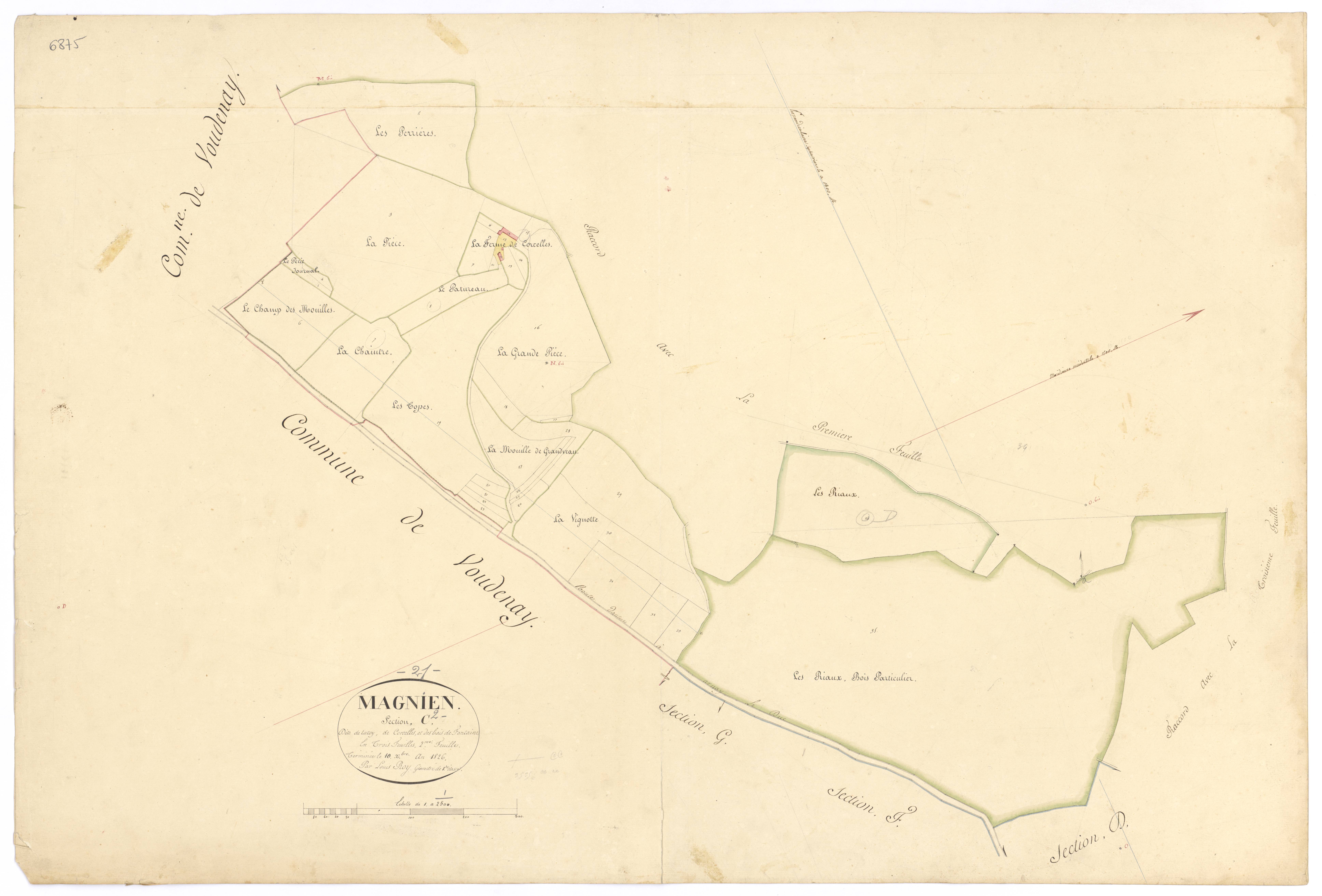 Magnien - Section C2 - 3 P PLAN 360/5