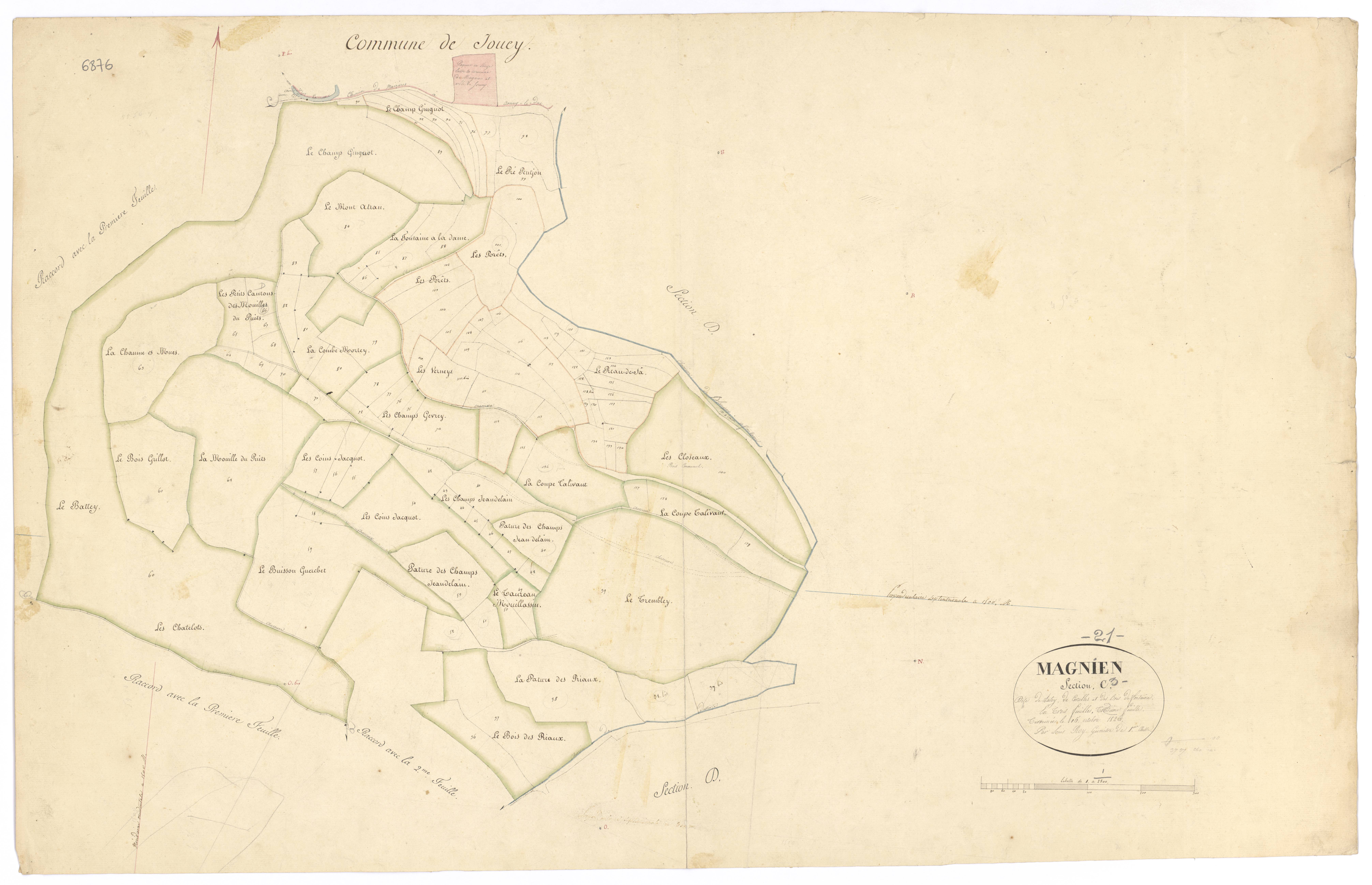 Magnien - Section C3 - 3 P PLAN 360/6