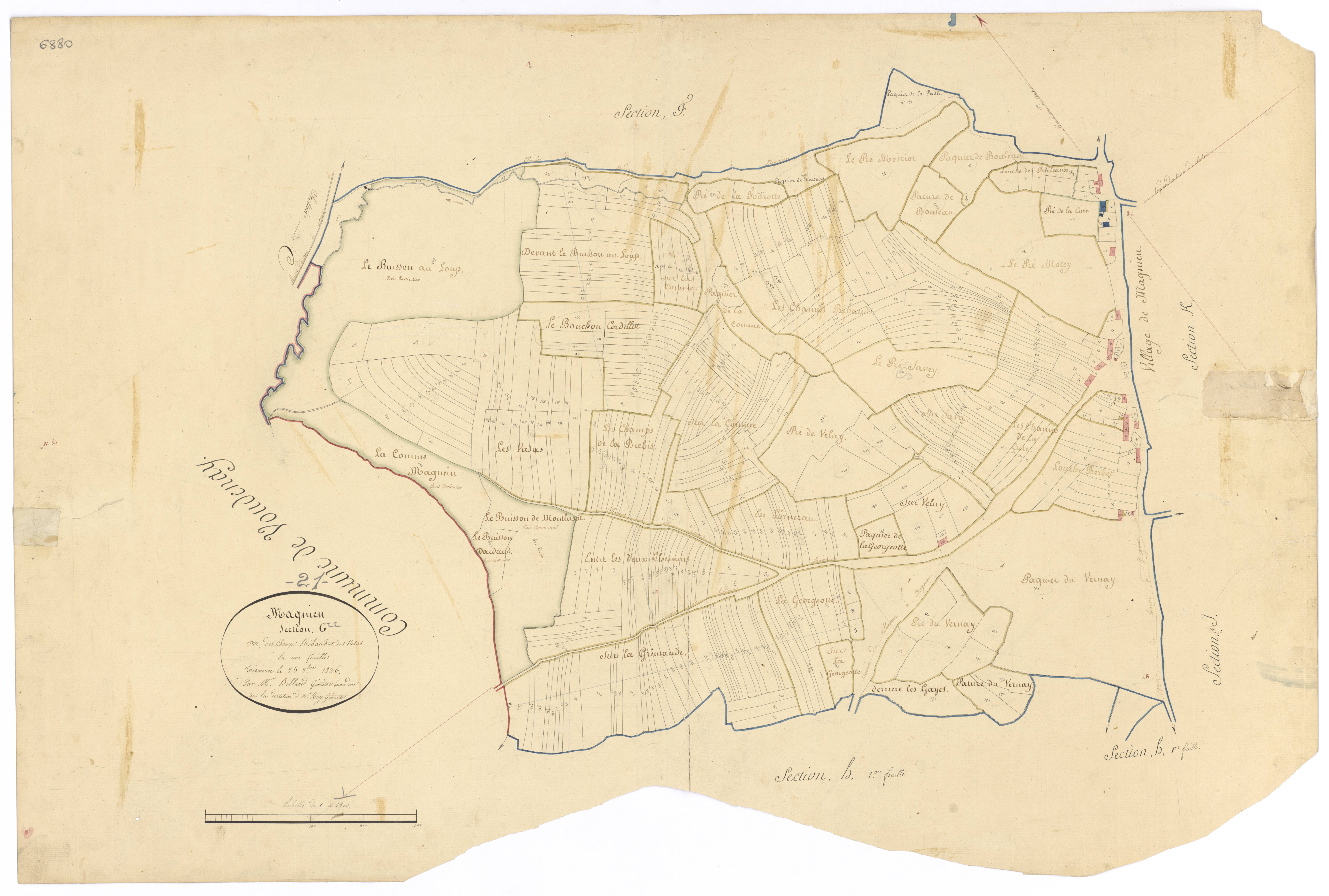 Magnien - Section G - 3 P PLAN 360/10