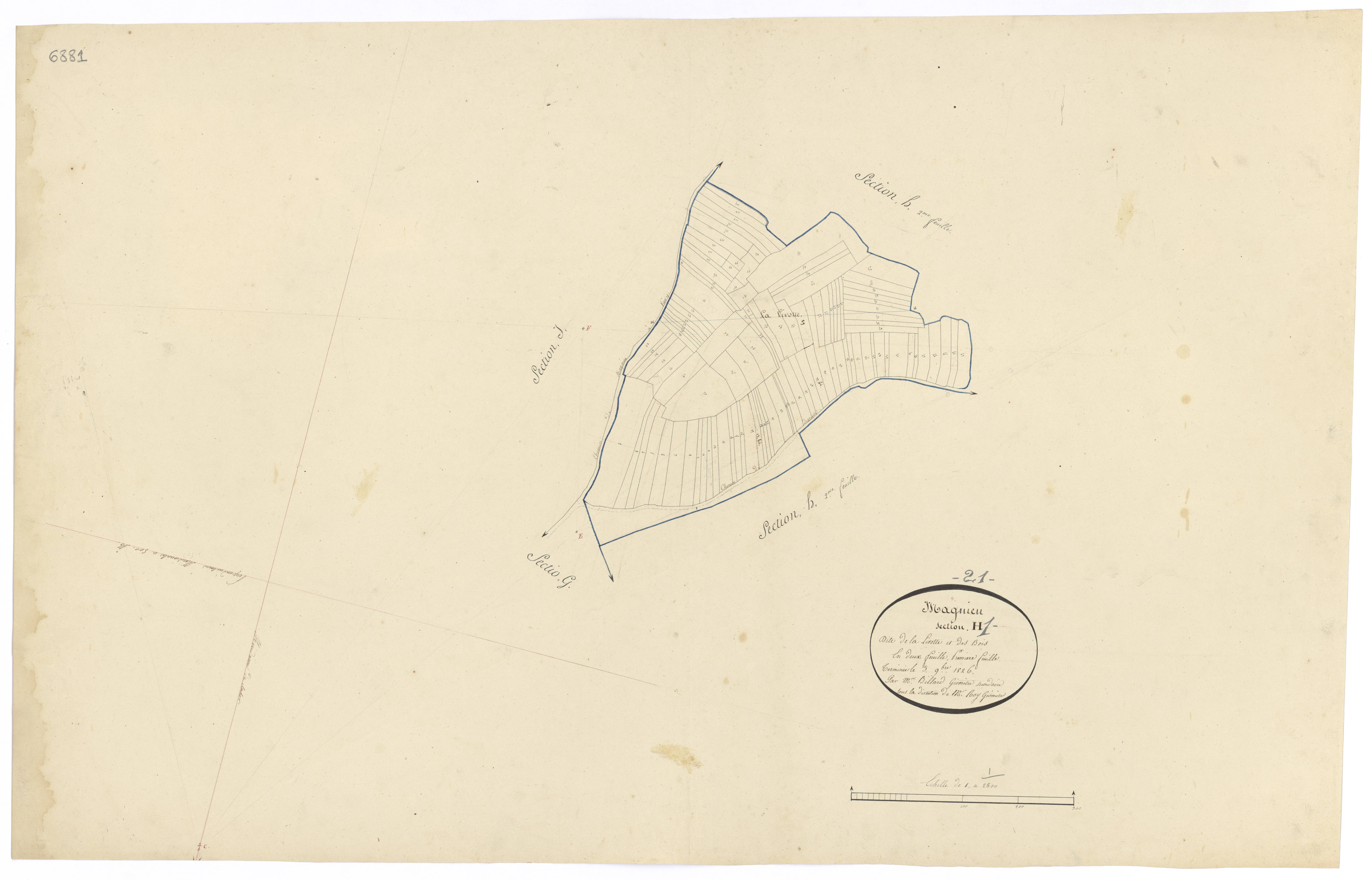Magnien - Section H1 - 3 P PLAN 360/11