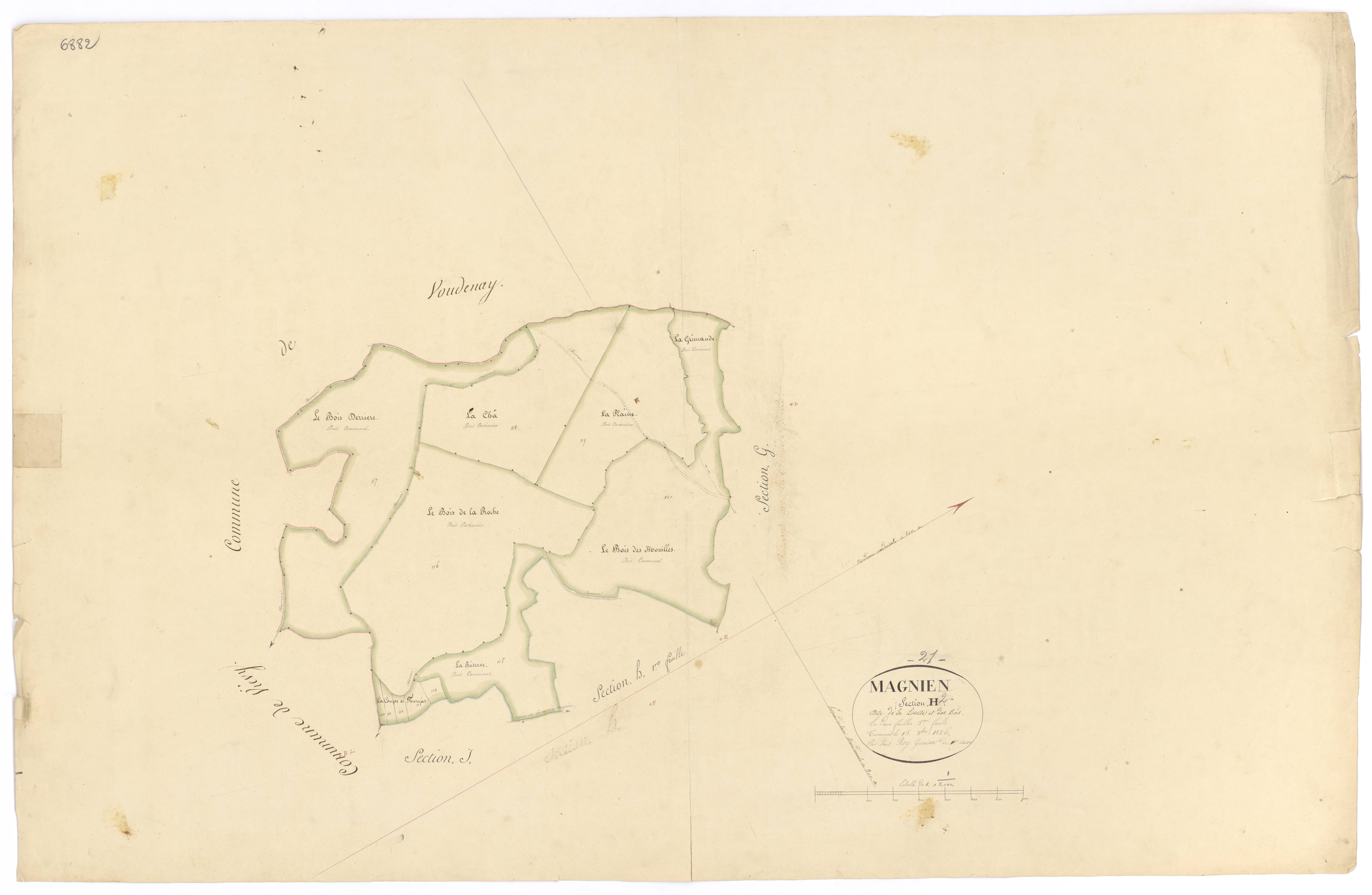 Magnien - Section H2 - 3 P PLAN 360/12