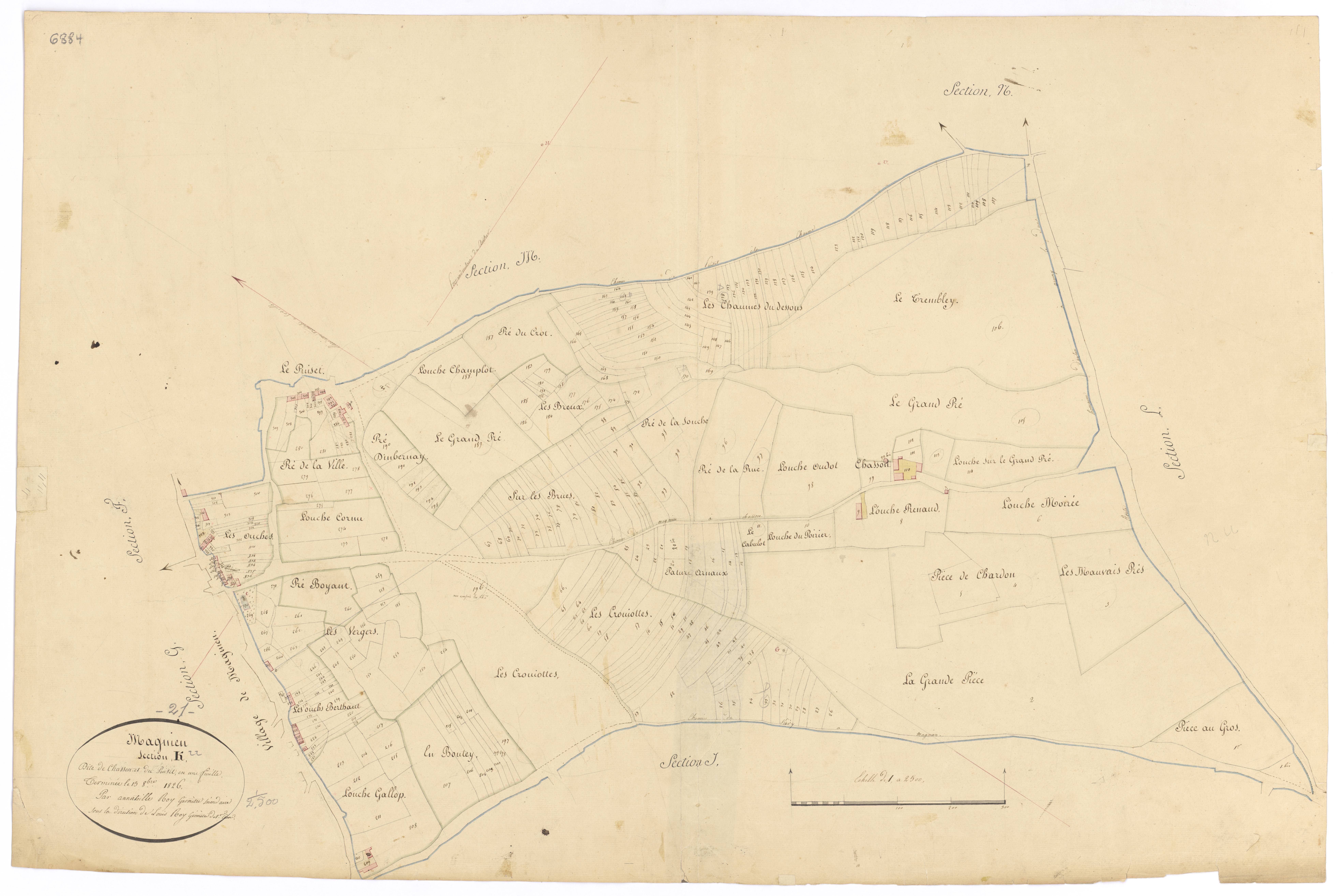 Magnien - Section K - 3 P PLAN 360/14