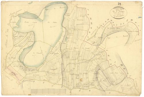 Magny-Lambert - Section B2 - 3 P PLAN 361/5