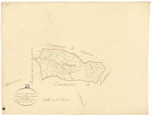 Magny-Lambert - Section F2 - 3 P PLAN 361/10