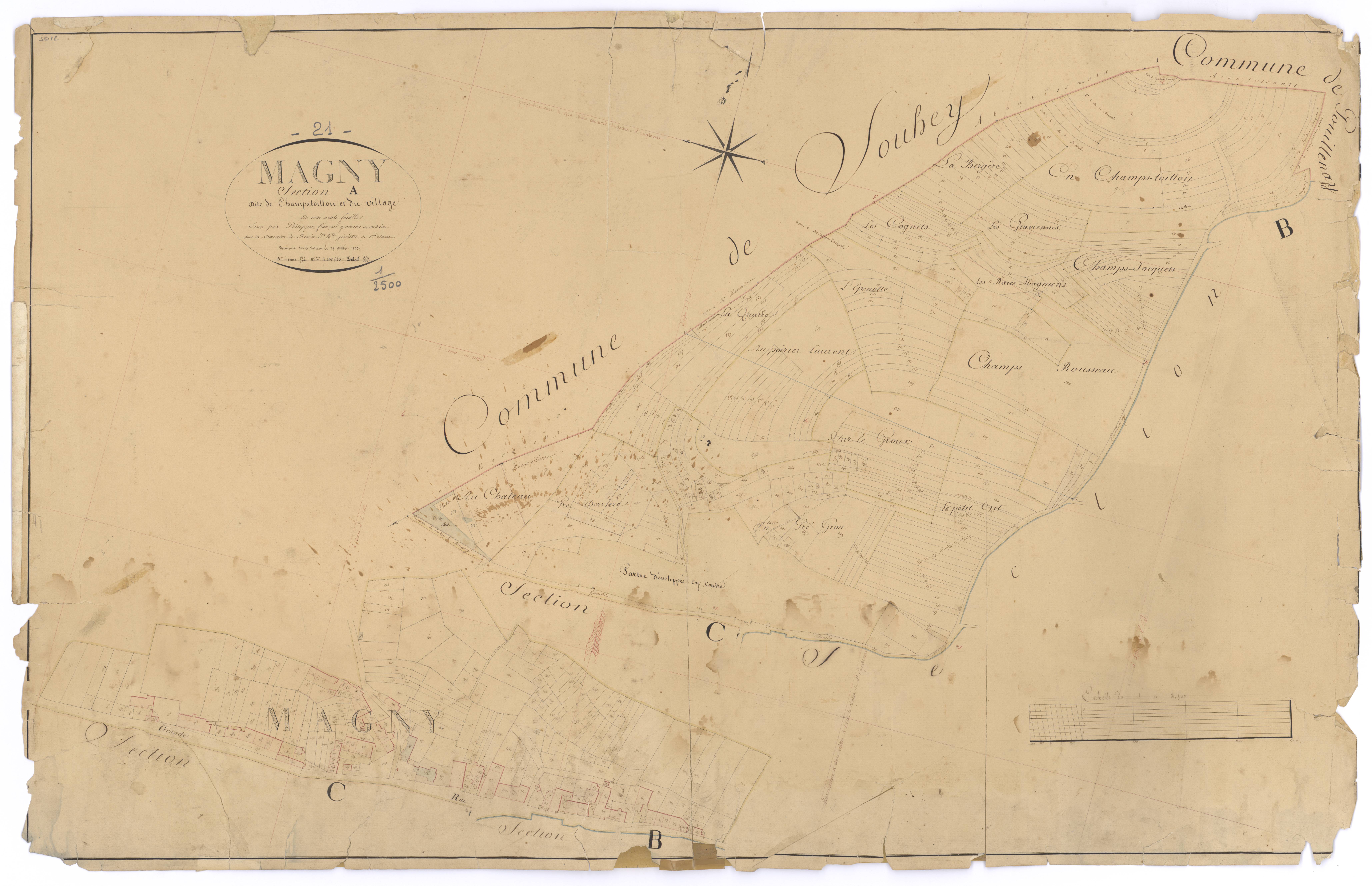 Magny-la-Ville - Section A - 3 P PLAN 362/2