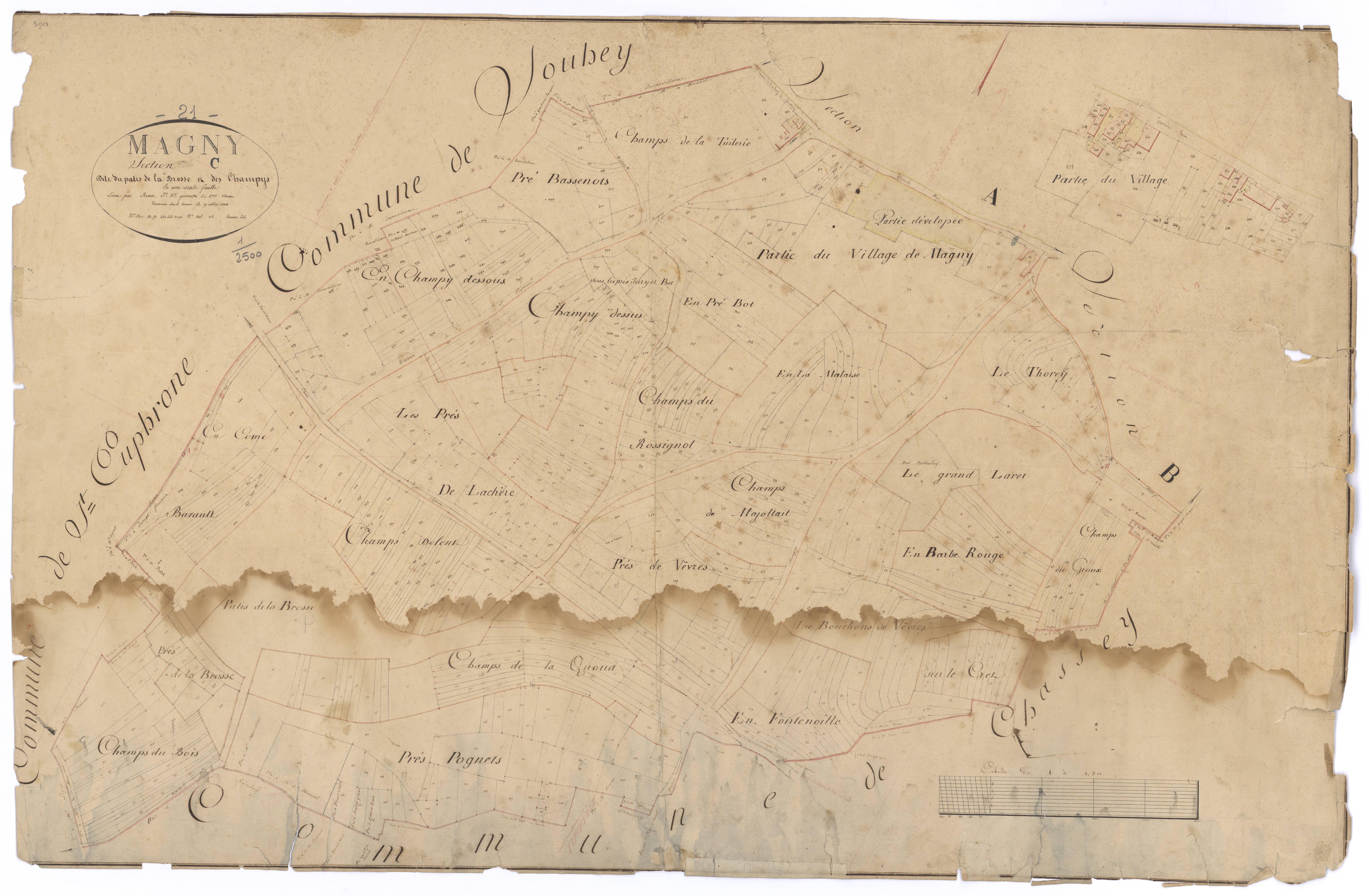 Magny-la-Ville - Section C - 3 P PLAN 362/4