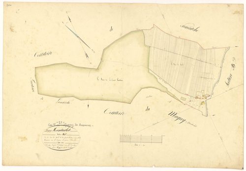 Magny-Montarlot - Section C - 3 P PLAN 364/6