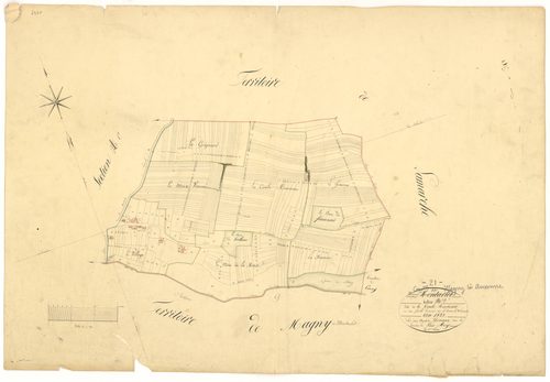 Magny-Montarlot - Section D - 3 P PLAN 364/7
