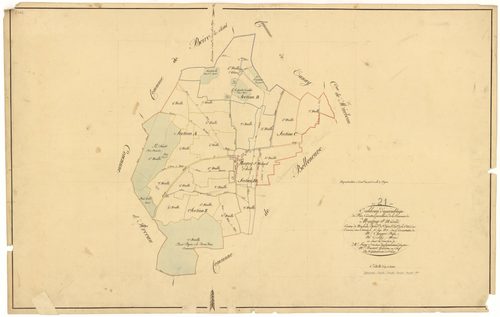Magny-Saint-Médard - Tableau d'assemblage - 3 P PLAN 366/1