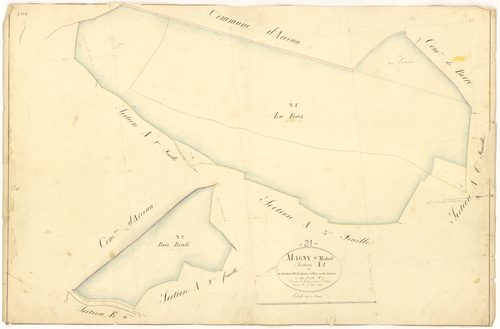 Magny-Saint-Médard - Section A1 - 3 P PLAN 366/3