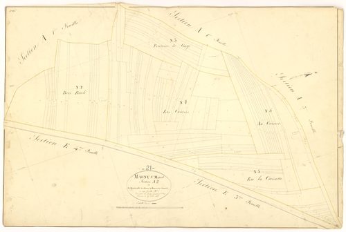 Magny-Saint-Médard - Section A2 - 3 P PLAN 366/4