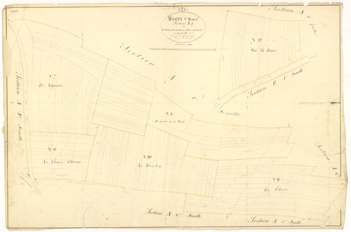 Magny-Saint-Médard - Section A3 - 3 P PLAN 366/5