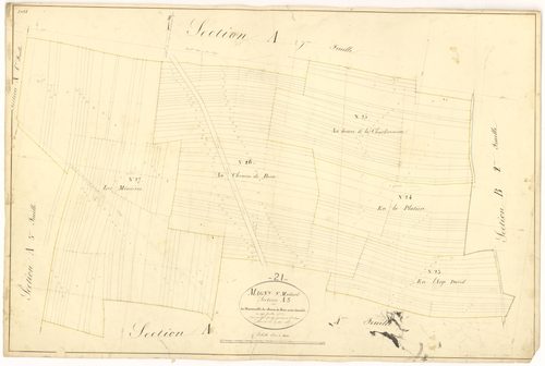 Magny-Saint-Médard - Section A5 - 3 P PLAN 366/7