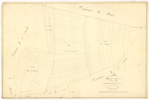 Magny-Saint-Médard - Section A6 - 3 P PLAN 366/8