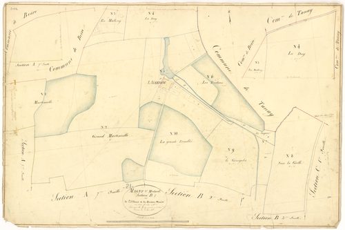 Magny-Saint-Médard - Section B1 - 3 P PLAN 366/11