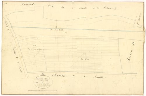 Magny-Saint-Médard - Section B3 - 3 P PLAN 366/13