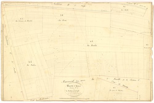Magny-Saint-Médard - Section C1 - 3 P PLAN 366/15