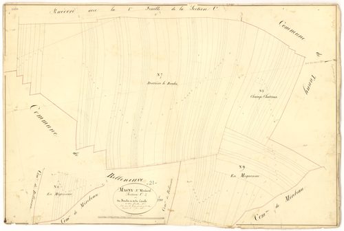Magny-Saint-Médard - Section C2 - 3 P PLAN 366/16