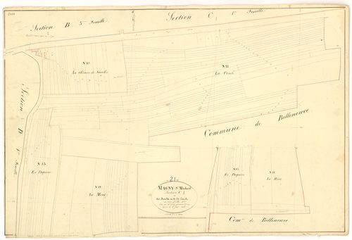 Magny-Saint-Médard - Section C3 - 3 P PLAN 366/17