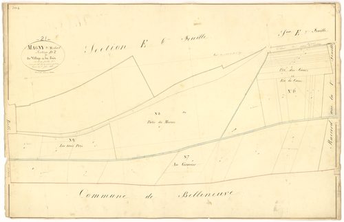 Magny-Saint-Médard - Section D2 - 3 P PLAN 366/20