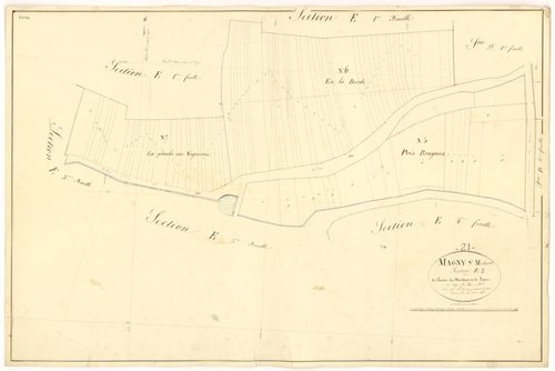 Magny-Saint-Médard - Section E2 - 3 P PLAN 366/23