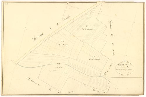 Magny-Saint-Médard - Section E3 - 3 P PLAN 366/24