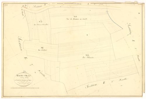 Magny-Saint-Médard - Section E4 - 3 P PLAN 366/25