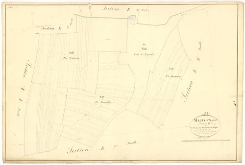 Magny-Saint-Médard - Section E5 - 3 P PLAN 366/26