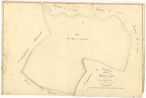 Magny-Saint-Médard - Section E7 - 3 P PLAN 366/28