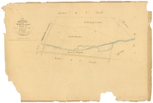 Magny-sur-Tille - Section A1 - 3 P PLAN 367/2