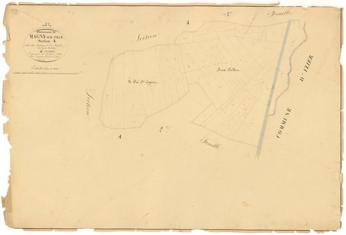 Magny-sur-Tille - Section A4 - 3 P PLAN 367/5