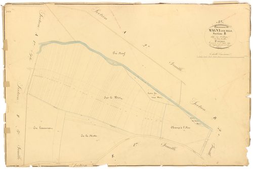 Magny-sur-Tille - Section B3 - 3 P PLAN 367/8