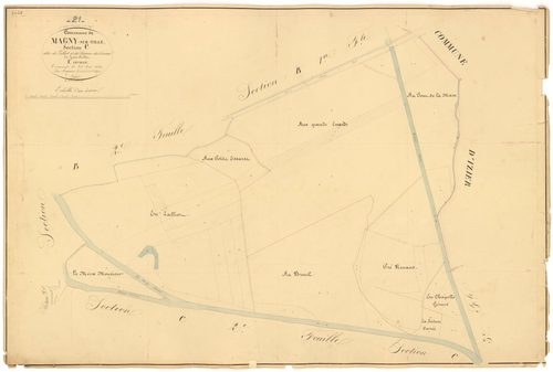 Magny-sur-Tille - Section C1 - 3 P PLAN 367/9