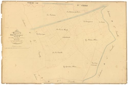 Magny-sur-Tille - Section C4 - 3 P PLAN 367/12