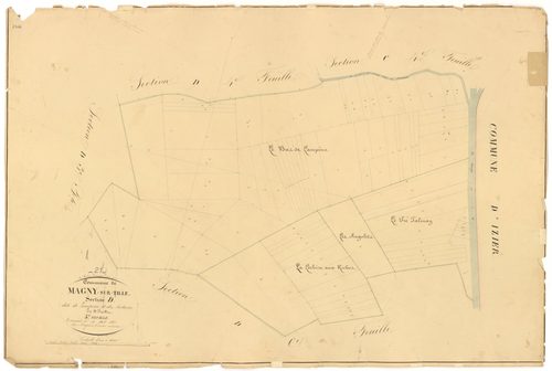 Magny-sur-Tille - Section D5 - 3 P PLAN 367/17