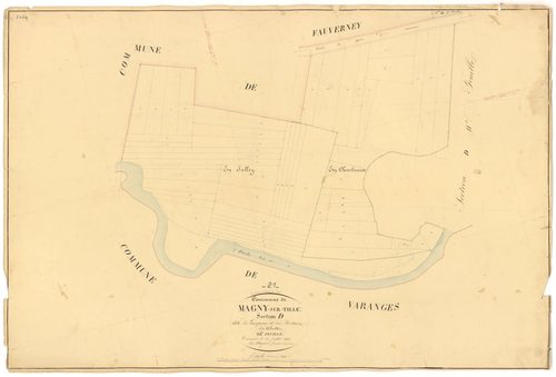 Magny-sur-Tille - Section D10 - 3 P PLAN 367/22