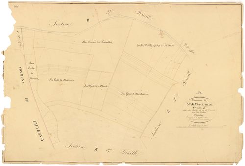 Magny-sur-Tille - Section E1 - 3 P PLAN 367/26