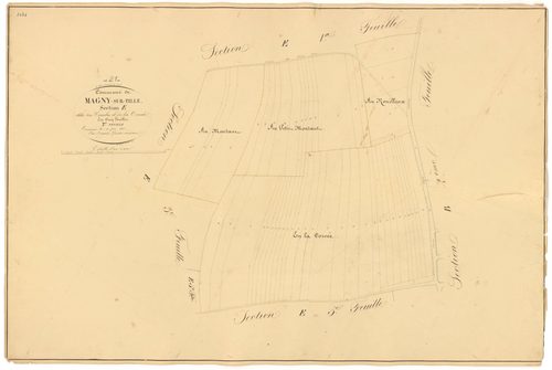 Magny-sur-Tille - Section E2 - 3 P PLAN 367/27