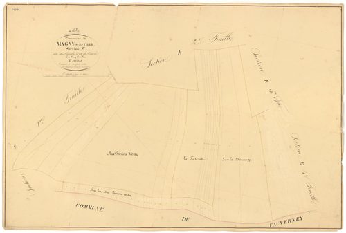 Magny-sur-Tille - Section E3 - 3 P PLAN 367/28