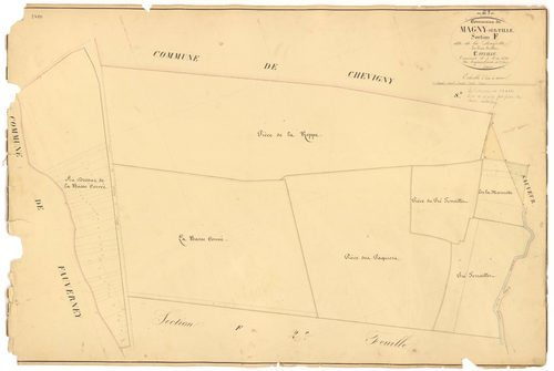 Magny-sur-Tille - Section F1 - 3 P PLAN 367/31