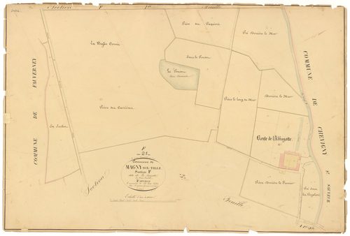 Magny-sur-Tille - Section F2 - 3 P PLAN 367/32