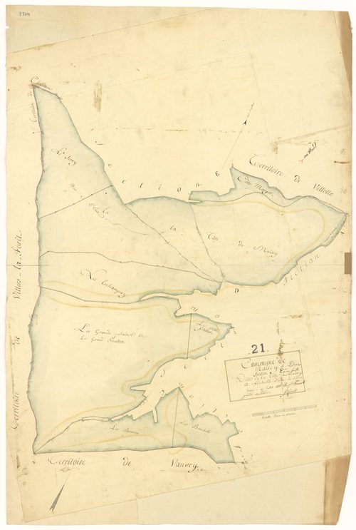 Maisey-le-Duc - Section F - 3 P PLAN 369/7