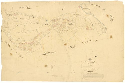 Mâlain - Section A1 - 3 P PLAN 370/2