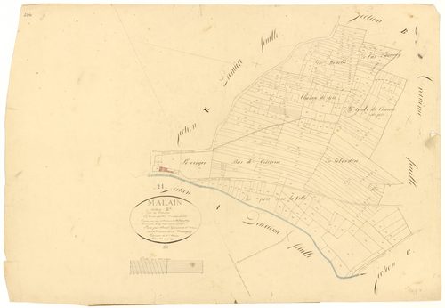 Mâlain - Section B2 - 3 P PLAN 370/5